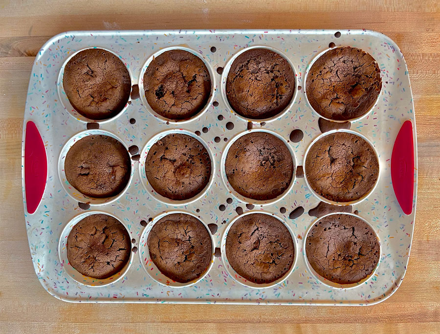 Lauren Tjoe - Orange Chocolate Mochi Brownies 