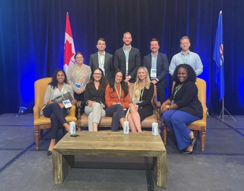 A total of 10 MBA students from across Canada were invited to attend the Global Business Forum.